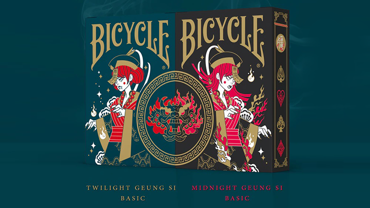 Bicycle Twilight Geung Si Playing Cards