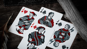 Devil's in the Details Sinful Silver Playing Cards by Riffle Shuffle