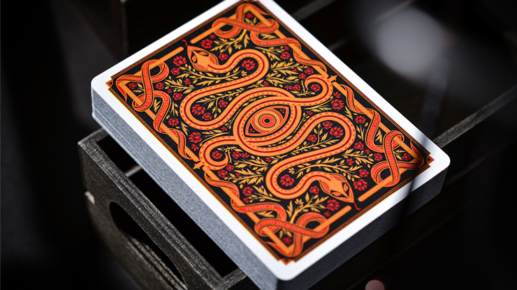 The Secret (Scarlet Edition) Playing Cards by Chamber of Wonder