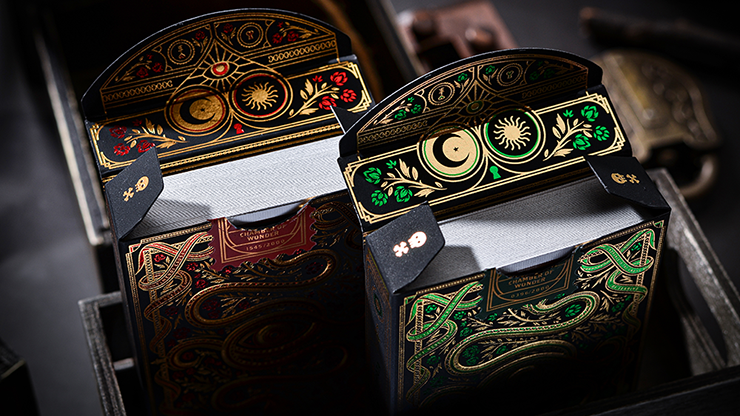 The Secret (Scarlet Edition) Playing Cards by Chamber of Wonder