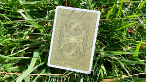 Gilded Grasshopper Dark (Olive) Playing Cards