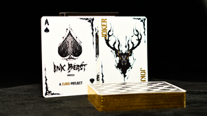 Ink Beast (Gilded Gold Edition) Playing Cards
