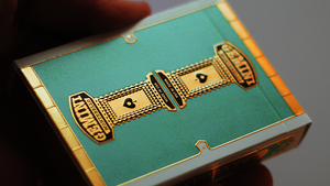 Gemini Casino (Deluxe Edition) Turquoise Playing Cards by Gemini