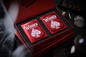 Wonder Playing Cards - Scarlet Collector Set