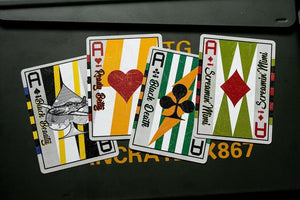 Peter Dash Flash - P51 Mustang Playing Cards by Kings Wild Project Inc.