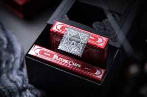 Wonder Playing Cards - Scarlet - Silver Gilded
