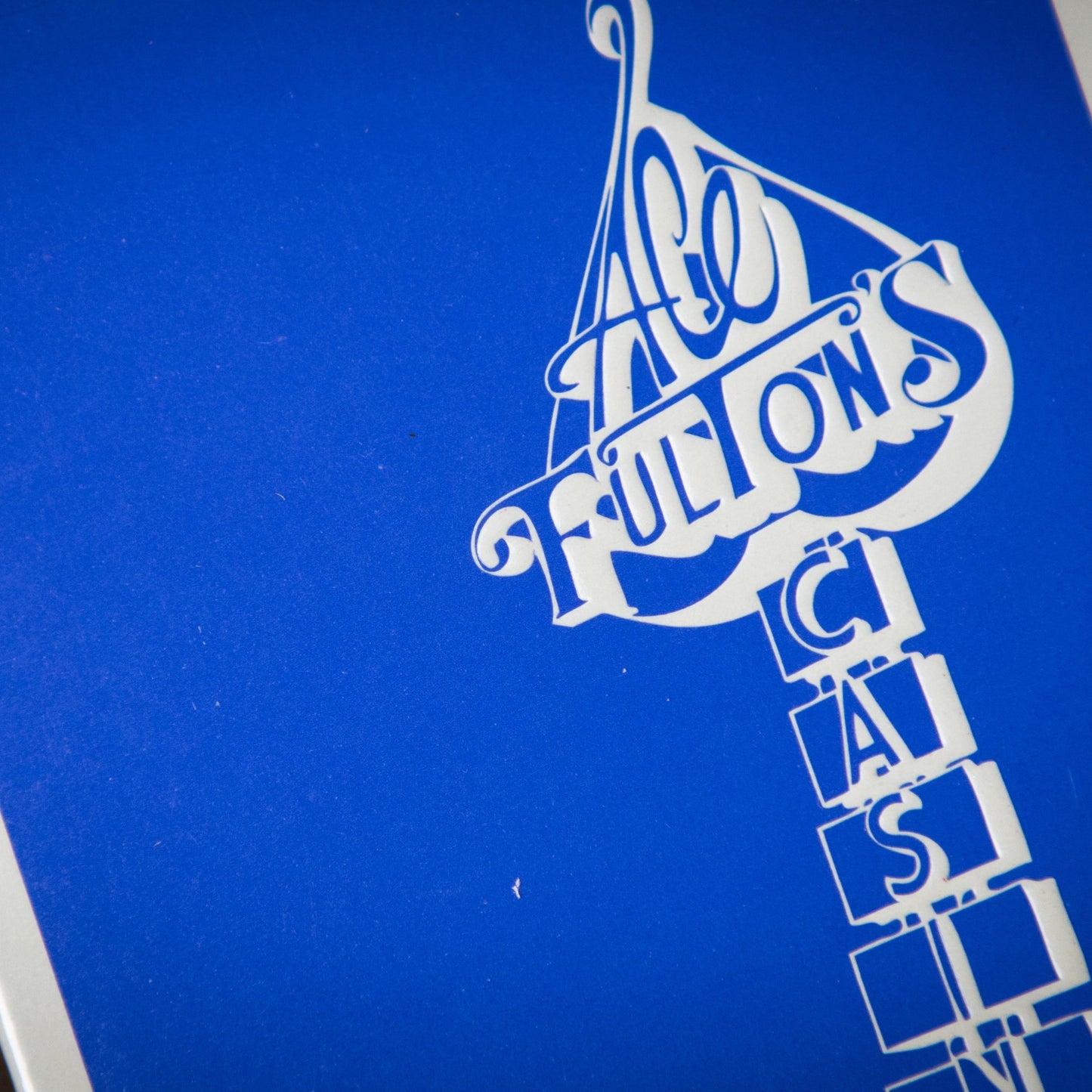 Ace Fulton - Blue-Playing Cards-Wondercraft