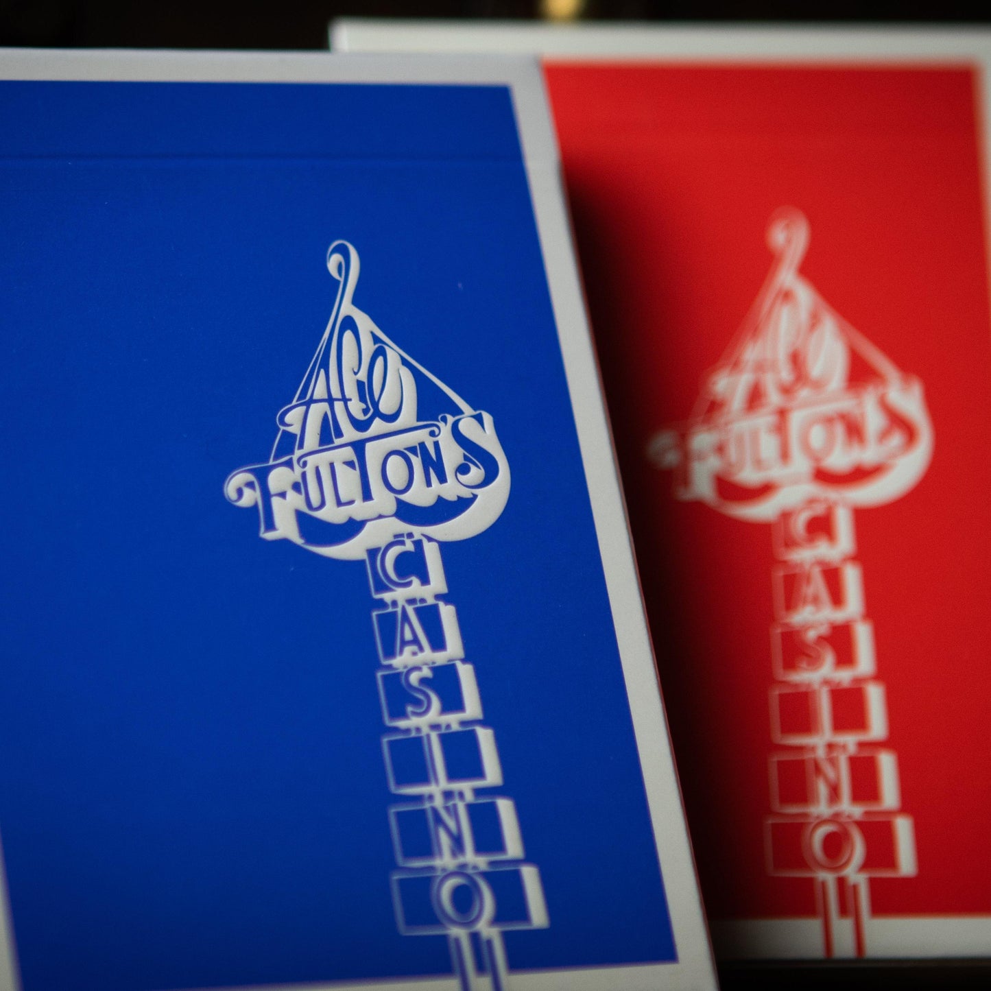 Ace Fulton - Blue-Playing Cards-Wondercraft