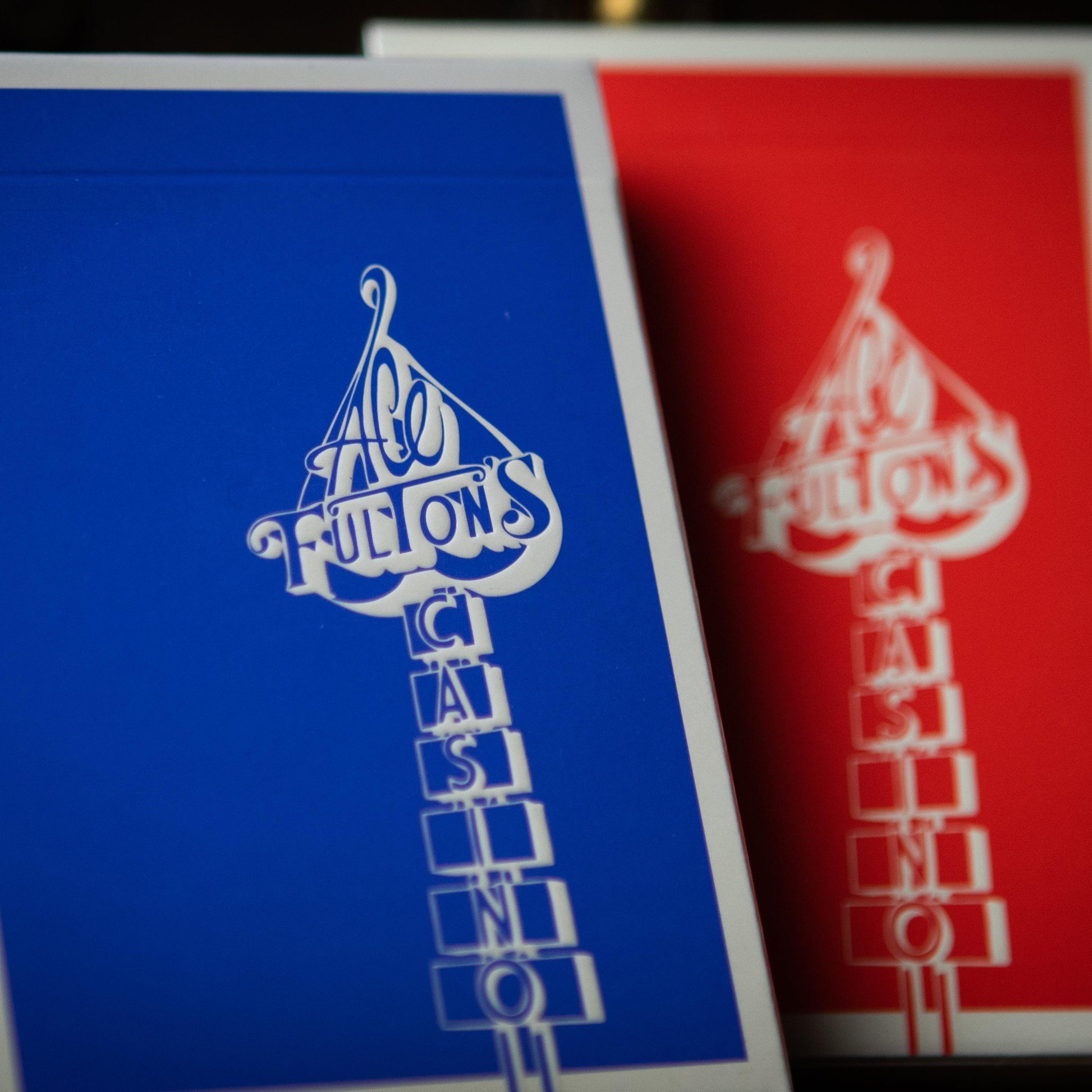 Ace Fulton - Blue-Playing Cards-Wondercraft