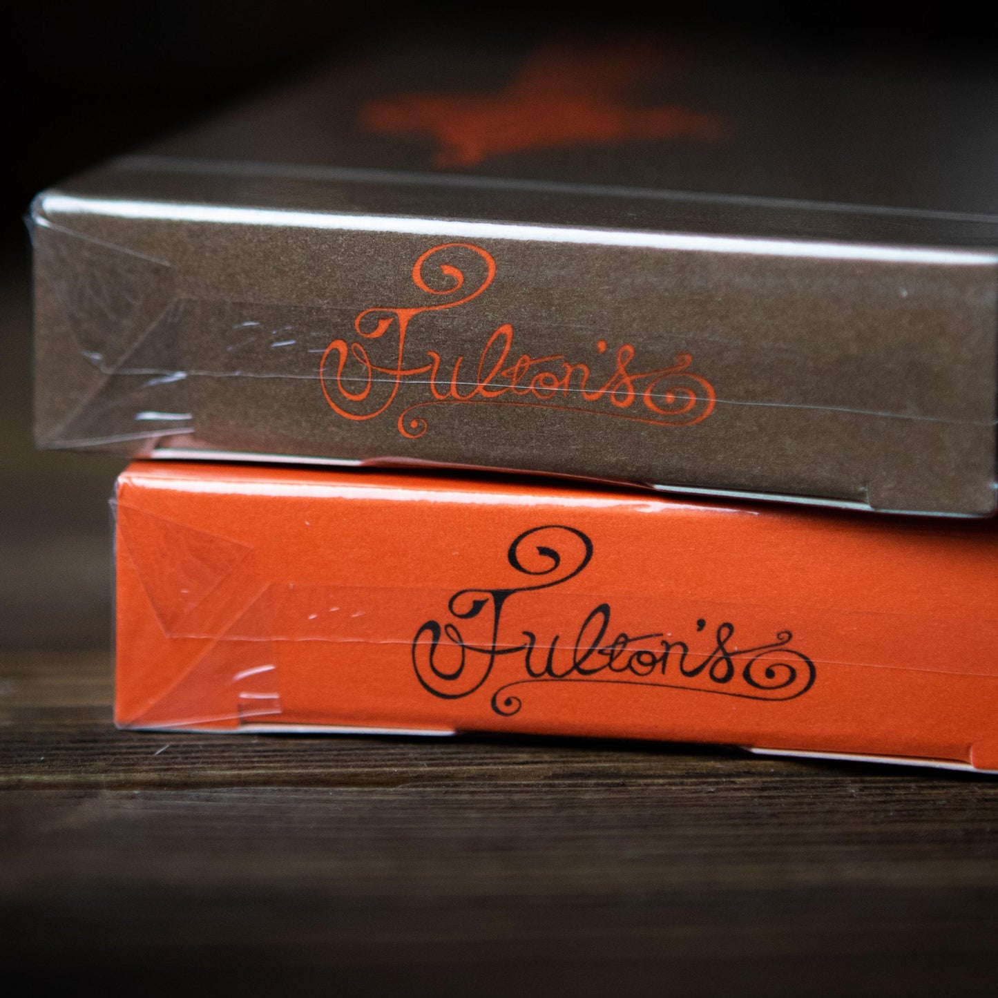 Ace Fulton - Tobacco Brown-Playing Cards-Wondercraft