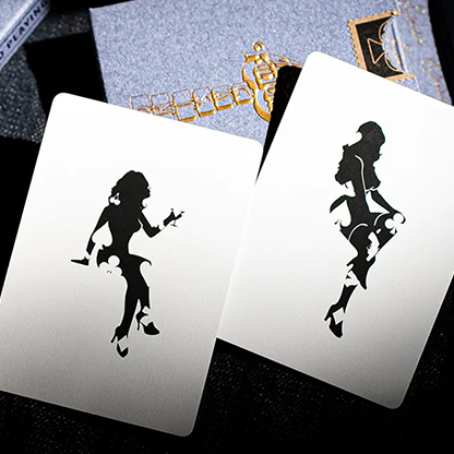 ACE FULTON'S CASINO COWBOY DENIM PLAYING CARDS-Playing Cards-Wondercraft