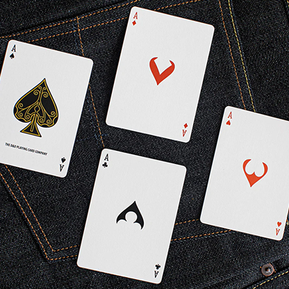 ACE FULTON'S CASINO COWBOY DENIM PLAYING CARDS-Playing Cards-Wondercraft