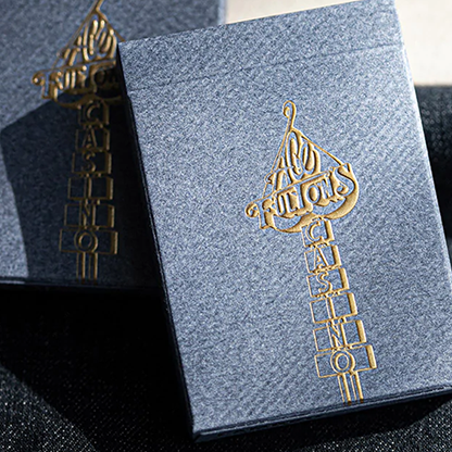 ACE FULTON'S CASINO COWBOY DENIM PLAYING CARDS-Playing Cards-Wondercraft