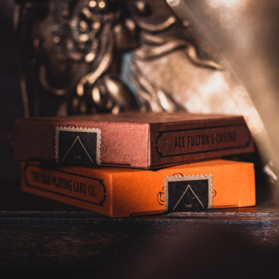 Ace Fulton's Casino, Vintage Back-Playing Cards-Wondercraft