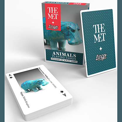 Animal Playing Cards-The Met x Lingo-Playing Cards-Wondercraft