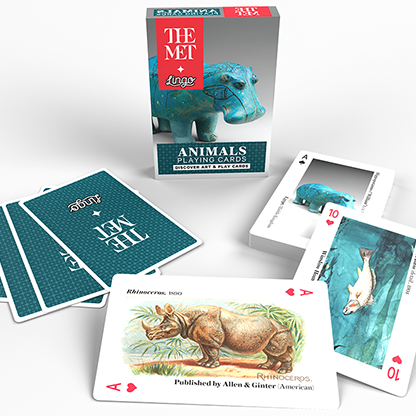 Animal Playing Cards-The Met x Lingo-Playing Cards-Wondercraft