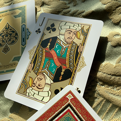 ARABESQUE Playing Cards - Player's Edition (Red) by Lotrek-Playing Cards-Wondercraft