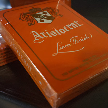 Aristocrat Orange Edition Playing Cards-Playing Cards-Wondercraft