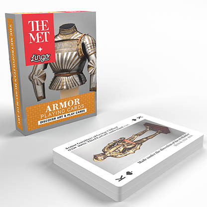 Armor Playing Cards-The Met x Lingo-Playing Cards-Wondercraft