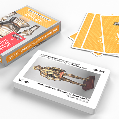 Armor Playing Cards-The Met x Lingo-Playing Cards-Wondercraft