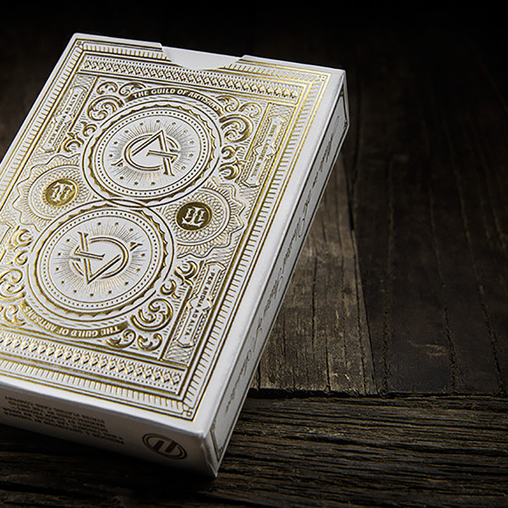 Artisan Playing Cards (White) by theory11-Playing Cards-Wondercraft