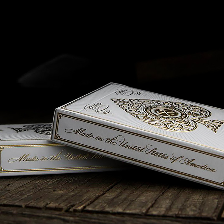 Artisan Playing Cards (White) by theory11-Playing Cards-Wondercraft