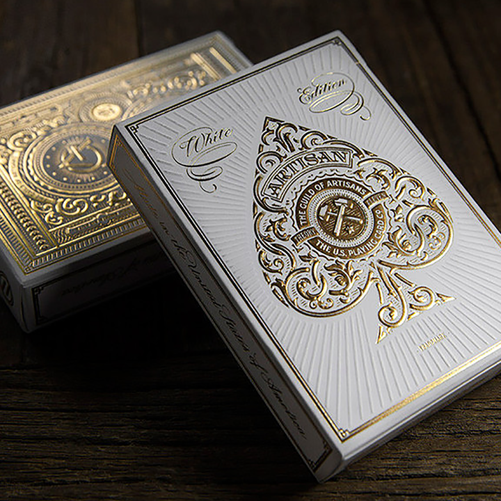 Artisan Playing Cards (White) by theory11-Playing Cards-Wondercraft