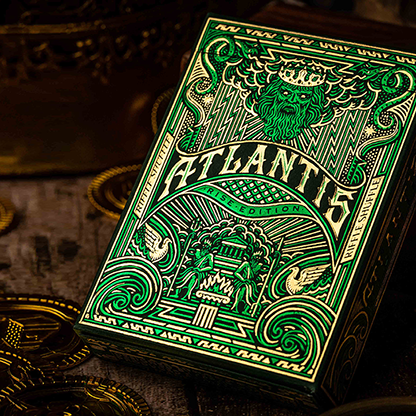 Atlantis Rise Edition Playing Cards by Riffle Shuffle-Playing Cards-Wondercraft