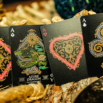 Azure Dragon Classic Box Set Playing Cards-Playing Cards-Wondercraft