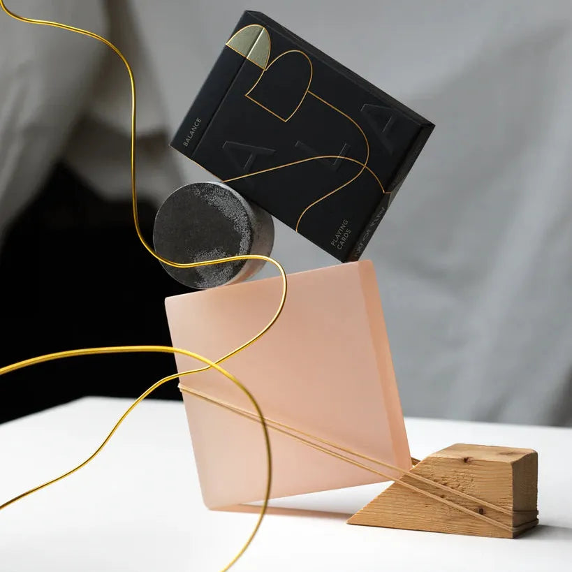 Balance, Black Edition, Art of Play-Playing Cards-Wondercraft