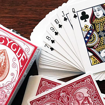 Bicycle AutoBike No. 1 (Red) Playing Cards-Playing Cards-Wondercraft