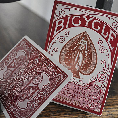 Bicycle AutoBike No. 1 (Red) Playing Cards-Playing Cards-Wondercraft