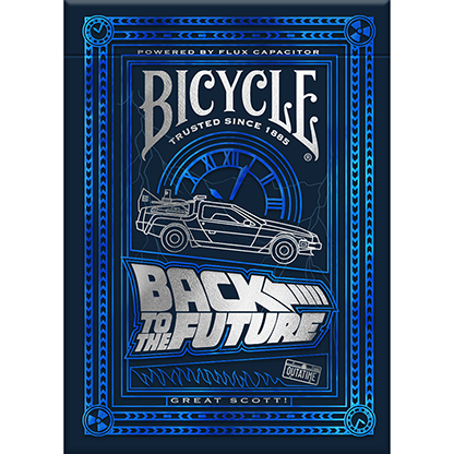 Bicycle Back to the Future Playing Cards-Playing Cards-Wondercraft
