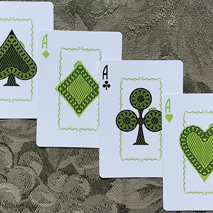 Bicycle Caterpillar (Dark) Playing Cards-Playing Cards-Wondercraft