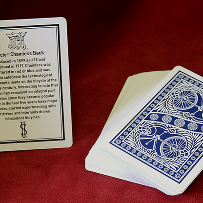 Bicycle Chainless Playing Cards (Blue) by US Playing Cards-Playing Cards-Wondercraft