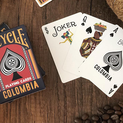 Bicycle Colombia Playing Cards-Playing Cards-Wondercraft