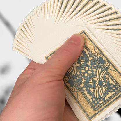 Bicycle Dragonfly (Tan) Playing Cards-Playing Cards-Wondercraft
