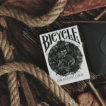 Bicycle Dragonlord White Edition Playing Cards (Includes 5 Gaff Cards)-Playing Cards-Wondercraft