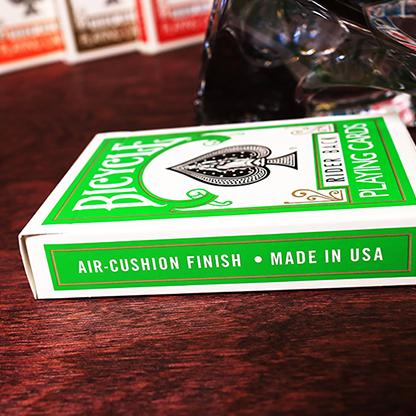 Bicycle Green Playing Cards by US Playing Card Co-Playing Cards-Wondercraft