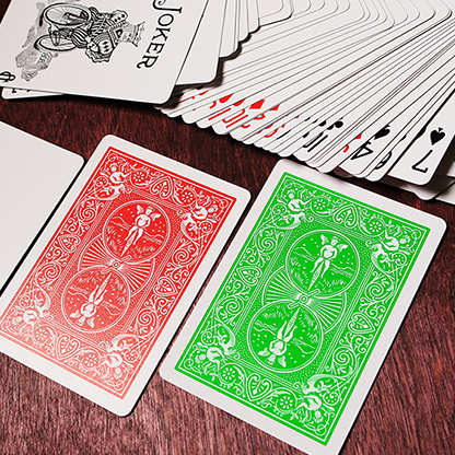 Bicycle Green Playing Cards by US Playing Card Co-Playing Cards-Wondercraft
