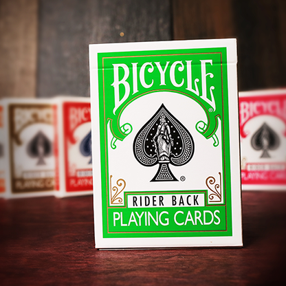 Bicycle Green Playing Cards by US Playing Card Co-Playing Cards-Wondercraft
