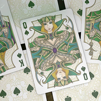 Bicycle Jade Playing Cards by Gambler's Warehouse-Playing Cards-Wondercraft