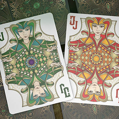 Bicycle Jade Playing Cards by Gambler's Warehouse-Playing Cards-Wondercraft