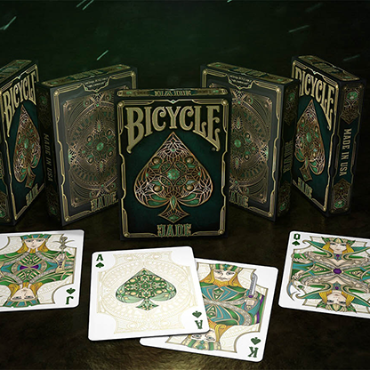 Bicycle Jade Playing Cards by Gambler's Warehouse-Playing Cards-Wondercraft