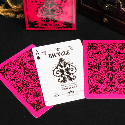 Bicycle Nautic Pink Playing Cards by US Playing Card Co-Playing Cards-Wondercraft