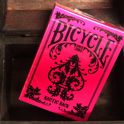 Bicycle Nautic Pink Playing Cards by US Playing Card Co-Playing Cards-Wondercraft