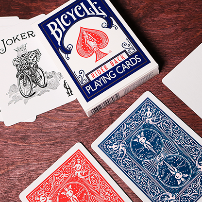 Bicycle Playing Cards Poker (Blue) by US Playing Card Co-Playing Cards-Wondercraft