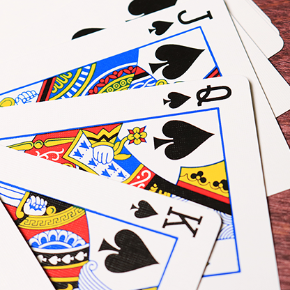 Bicycle Playing Cards Poker (Blue) by US Playing Card Co-Playing Cards-Wondercraft