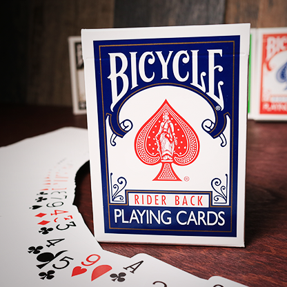 Bicycle Playing Cards Poker (Blue) by US Playing Card Co-Playing Cards-Wondercraft