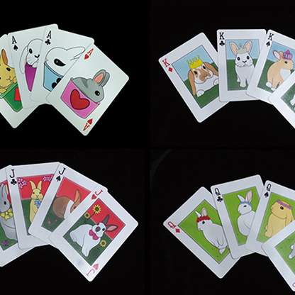 Bicycle Rabbit Playing Cards-Playing Cards-Wondercraft
